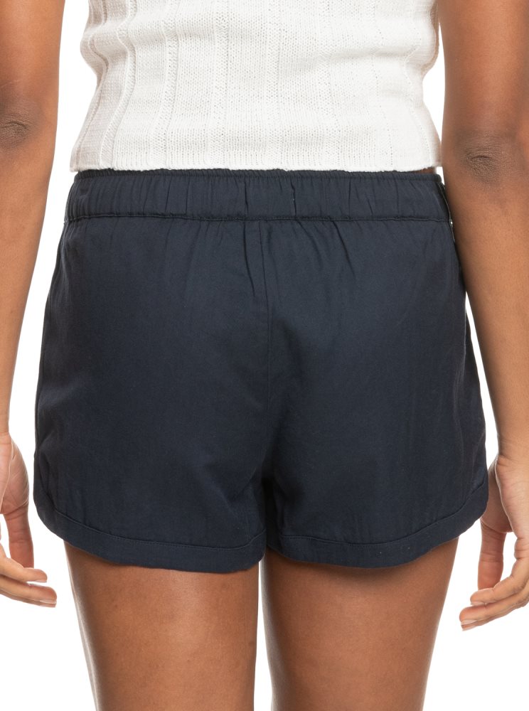 Indigo Women's Roxy New Impossible Love Elasticized Shorts | USA JFRK-42537