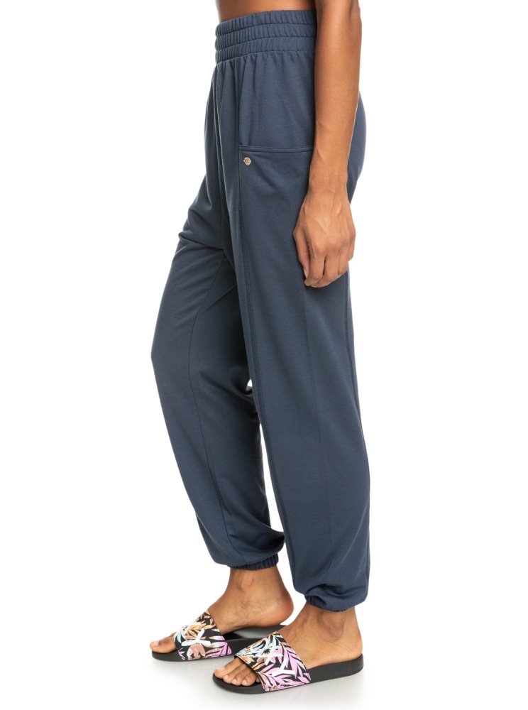 Indigo Women's Roxy Next Set Drop Crotch Sweatpants | USA LGYO-91830