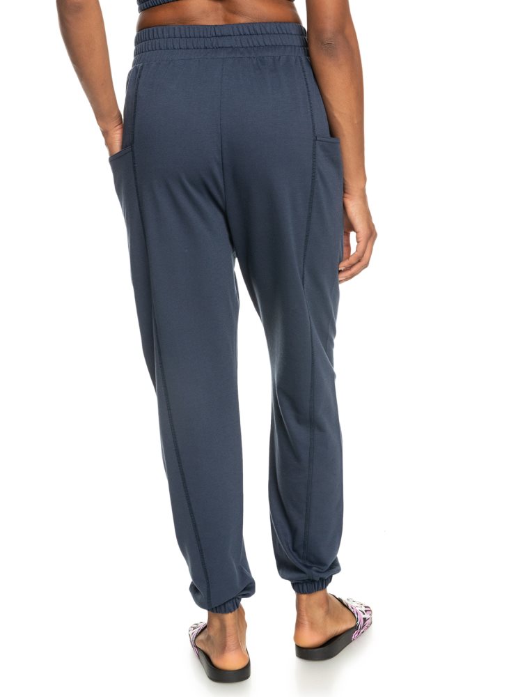 Indigo Women's Roxy Next Set Drop Crotch Sweatpants | USA LGYO-91830