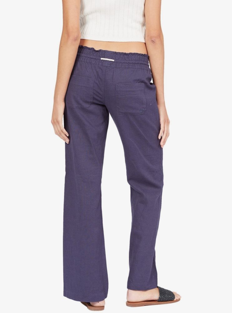 Indigo Women's Roxy Oceanside Flared Pants | USA HGVJ-08352