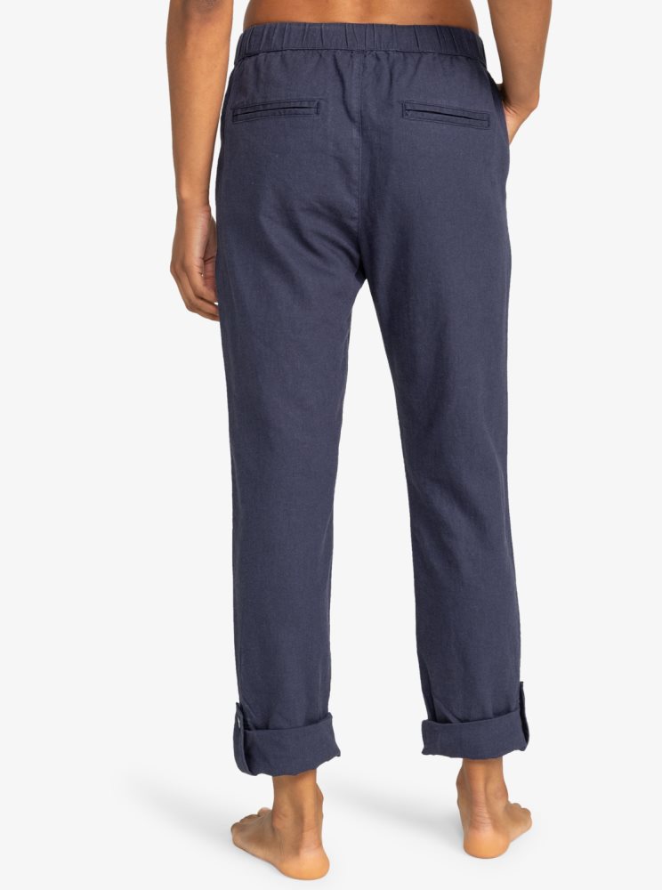 Indigo Women's Roxy On The Seashore Cargo Pants | USA KIEJ-41792