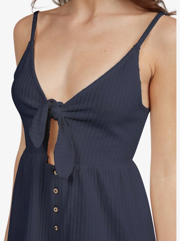 Indigo Women's Roxy Sun N Vibes Mini Strappy Rompers | USA ADVN-60549