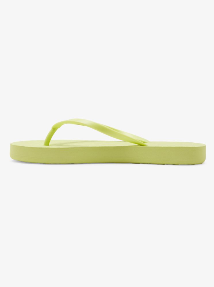 Light Green Women's Roxy Viva Hi Sandals | USA QUZW-21309