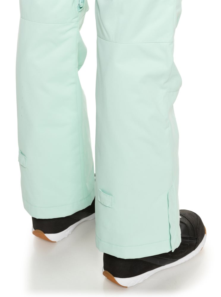 Light Turquoise Women's Roxy Diversion Insulated Snow Pants | USA RXDC-24517