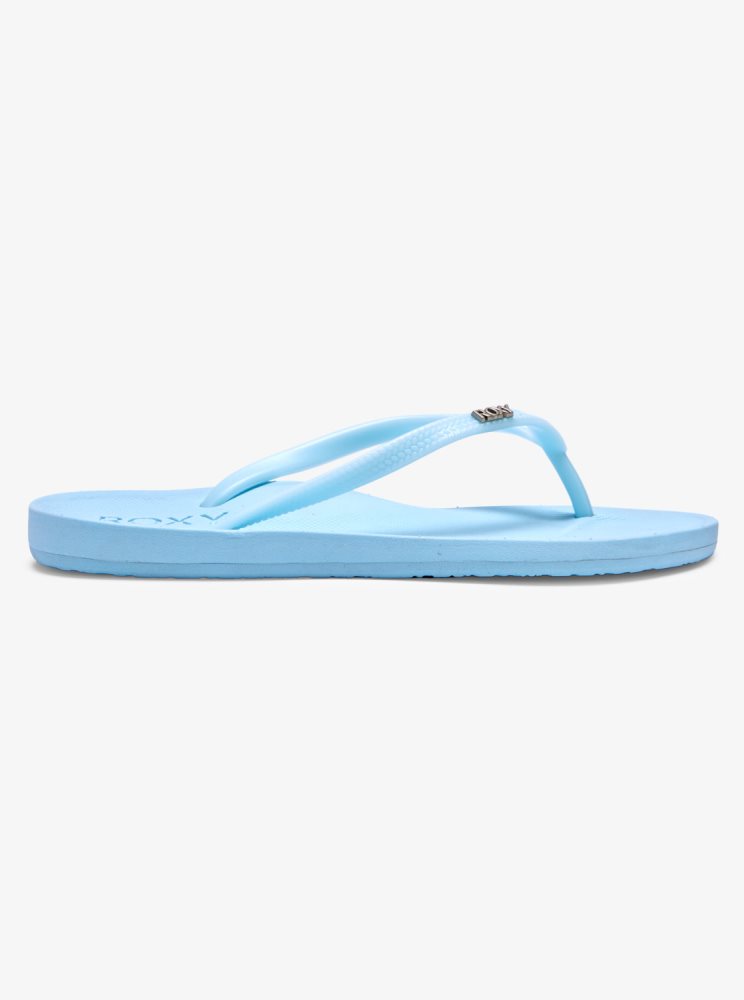 Light Turquoise Women's Roxy Jettie Sandals | USA YNST-78126