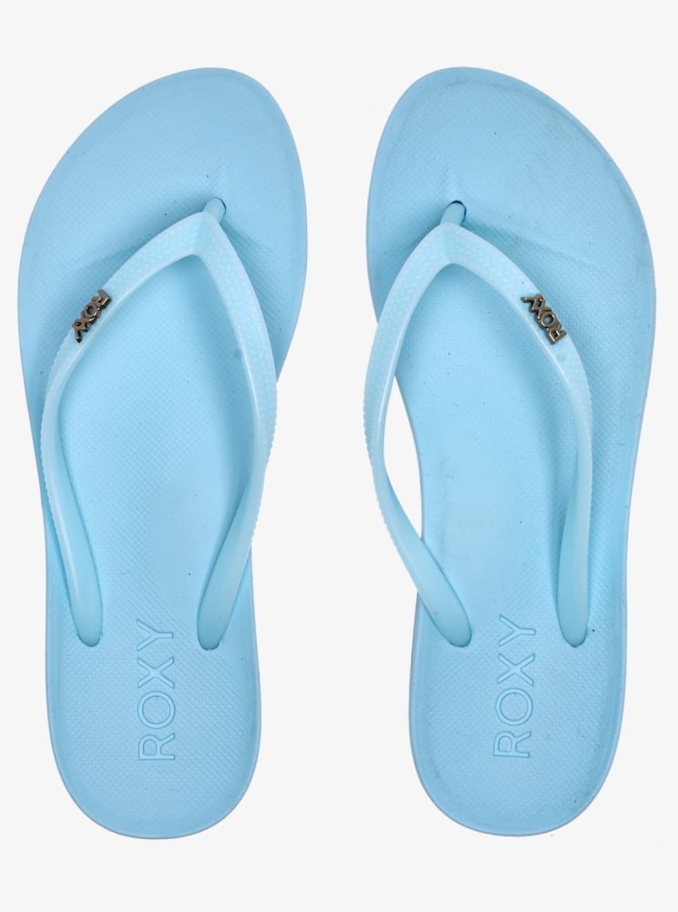 Light Turquoise Women's Roxy Jettie Sandals | USA YNST-78126