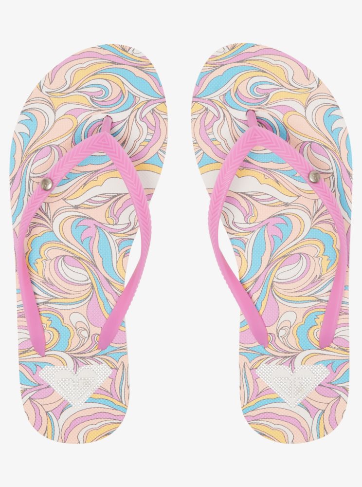 Multicolor Women's Roxy Bermuda Sandals | USA PIOL-06148