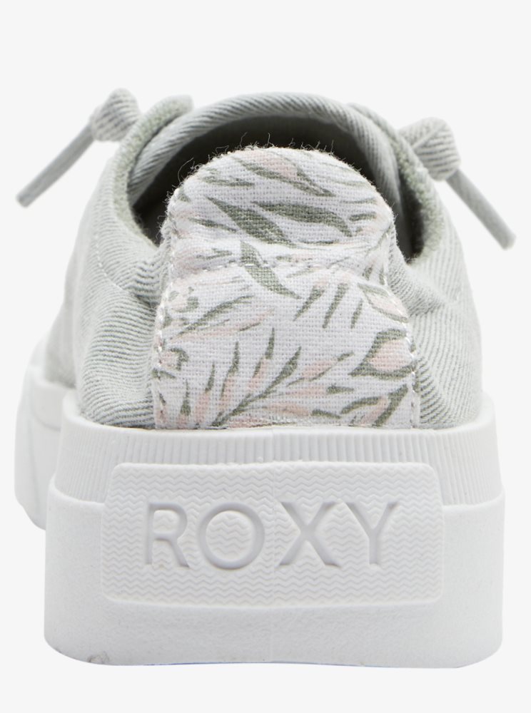 Olive Women's Roxy Rae Sneakers | USA TOIV-40312