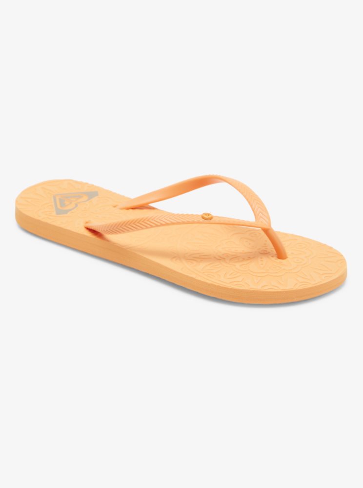 Orange Women's Roxy Antilles Sandals | USA XTYC-97245