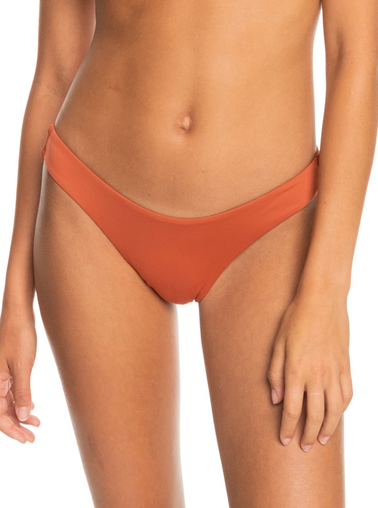 Orange Women's Roxy Beach Classics High Leg Bikini Bottoms | USA CRTE-21650