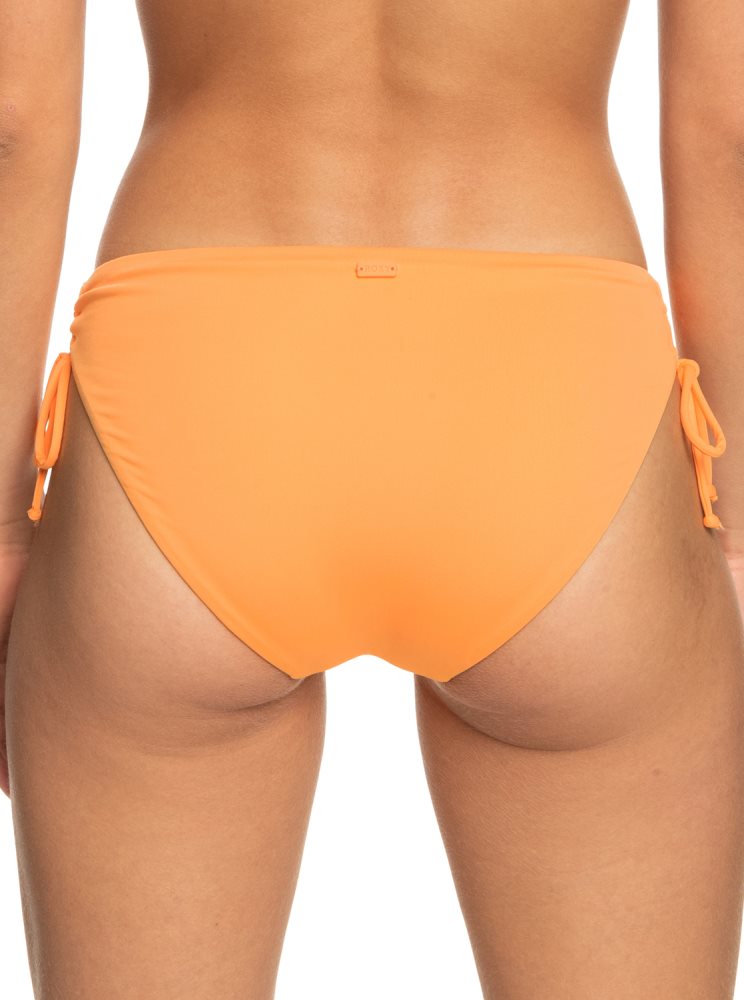 Orange Women's Roxy Beach Classics Hipster Bikini Bottoms | USA XJLV-80973