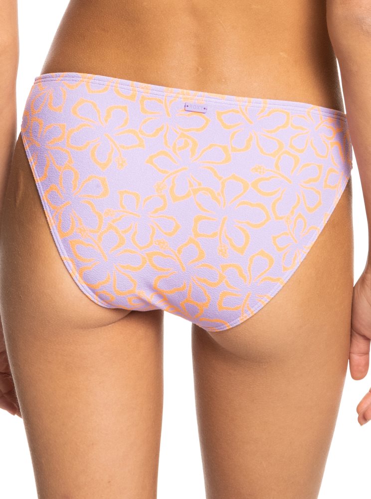 Orange Women's Roxy Hawaiian Heat Hipster Bikini Bottoms | USA YOXK-56083