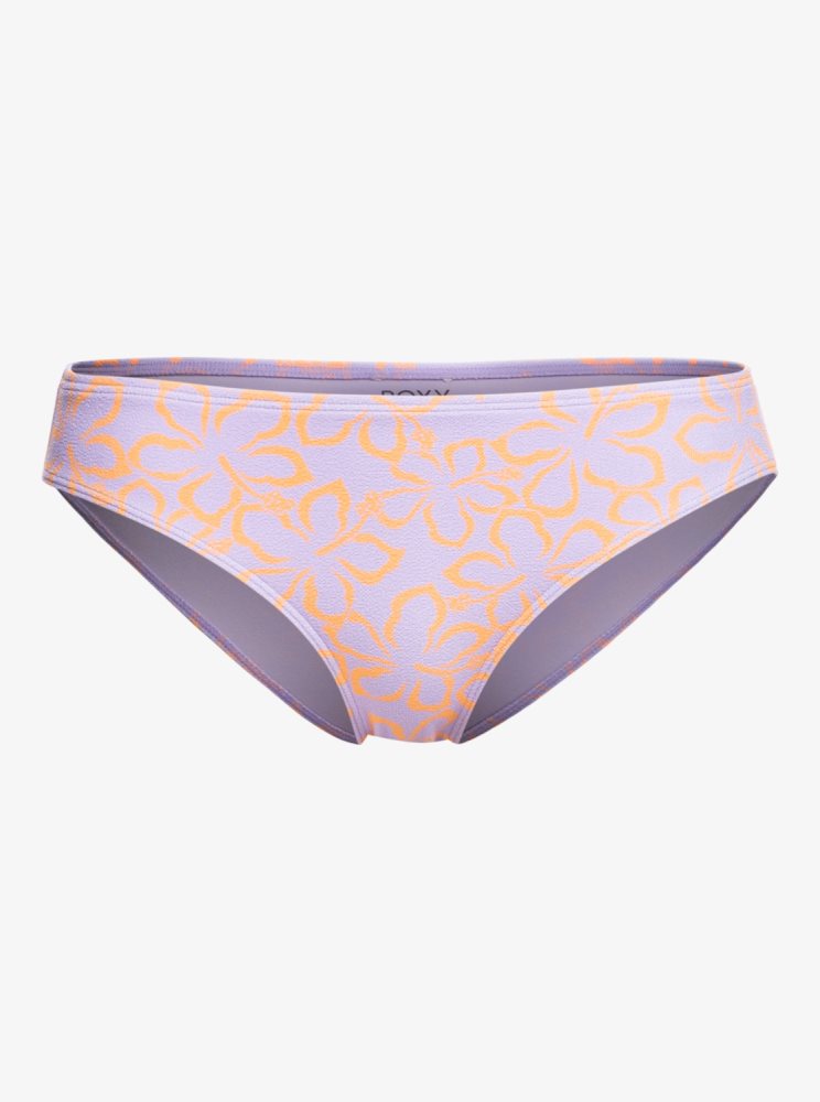 Orange Women's Roxy Hawaiian Heat Hipster Bikini Bottoms | USA YOXK-56083