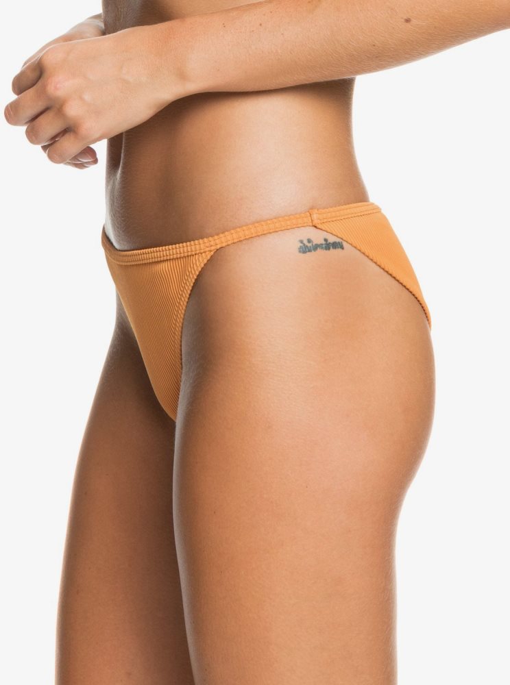 Orange Women's Roxy Mind Of Freedom Mini Bikini Bottoms | USA MWAV-69821