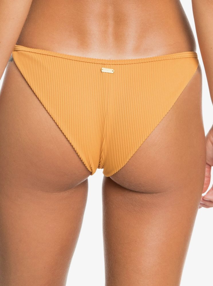 Orange Women's Roxy Mind Of Freedom Mini Bikini Bottoms | USA MWAV-69821