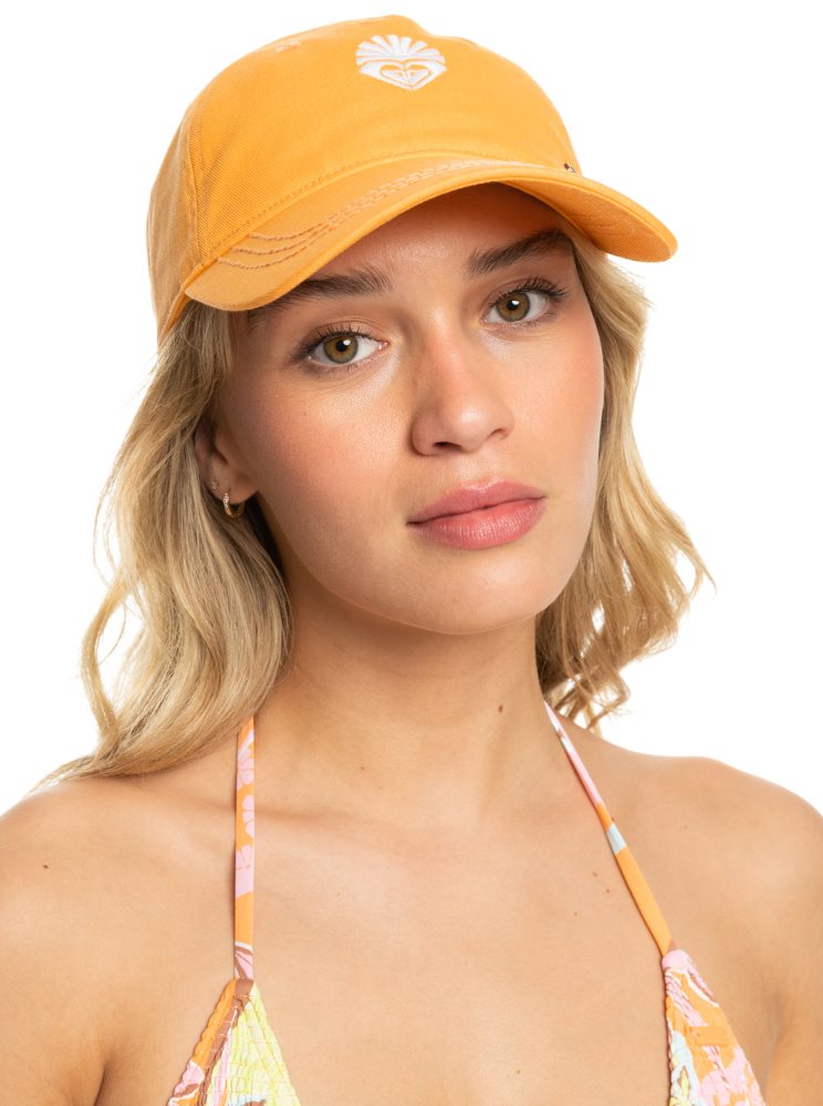 Orange Women\'s Roxy Next Level Baseball Caps | USA NGXZ-48365