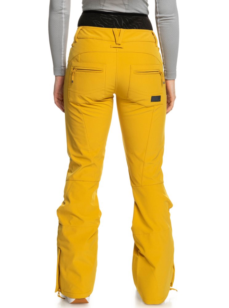 Orange Women's Roxy Rising High Shell Snow Pants | USA ZYVX-25690