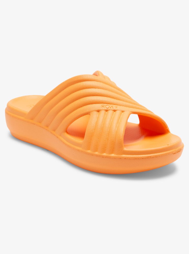 Orange Women's Roxy Rivie Sandals | USA KJTY-47013