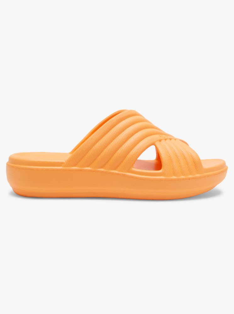 Orange Women's Roxy Rivie Sandals | USA KJTY-47013