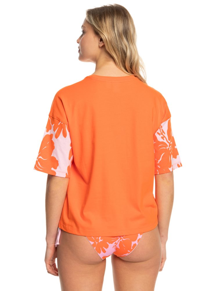 Orange Women's Roxy Surf.Kind.Kate. T Shirts | USA PTSF-79408