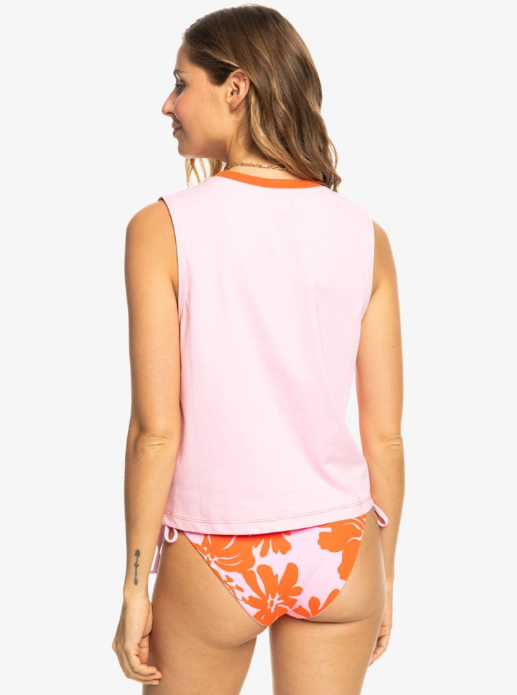 Orange Women's Roxy Surf.Kind.Kate. Tanks | USA FLMS-78904