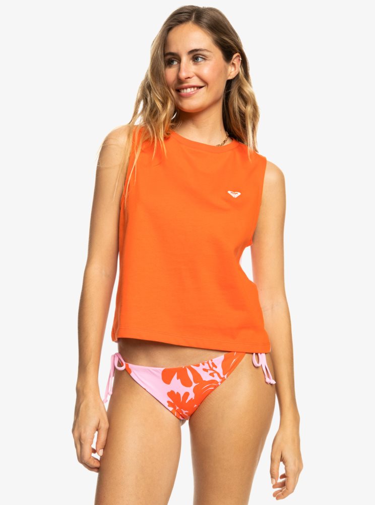 Orange Women\'s Roxy Surf.Kind.Kate. Tanks | USA FLMS-78904