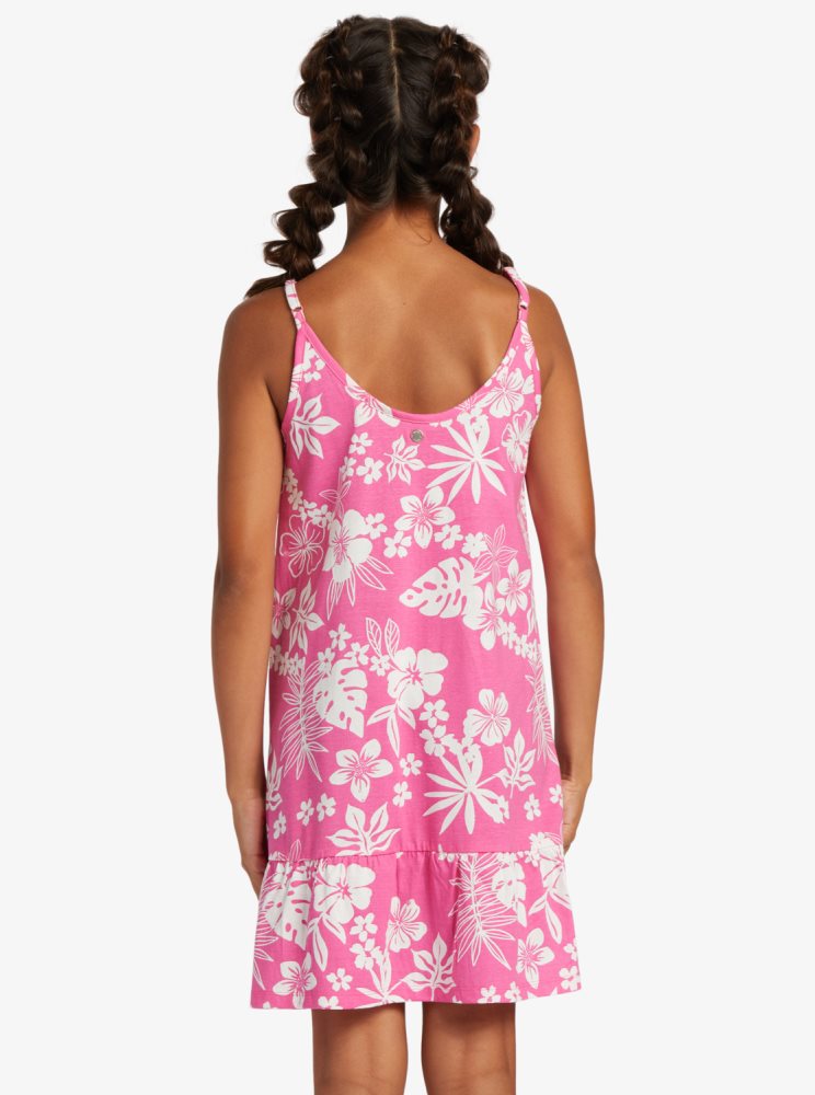 Pink Kids' Roxy 4-16 The Good Direction Strappy Dress | USA NBFL-04398