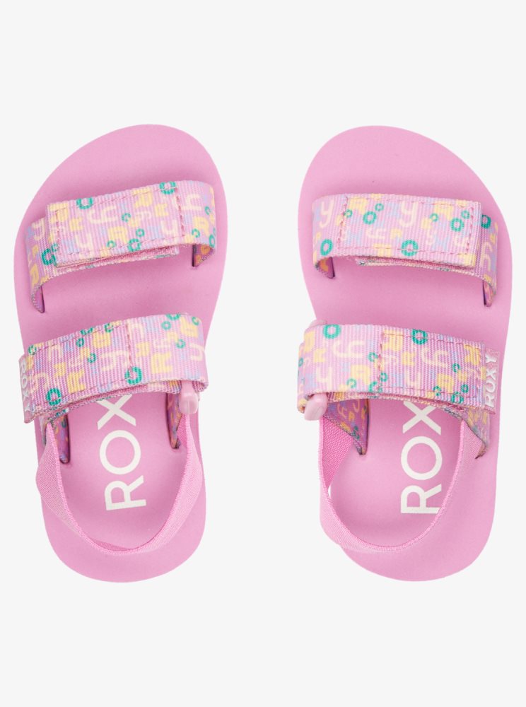 Pink Kids' Roxy Cage Sandals | USA SVPZ-14620