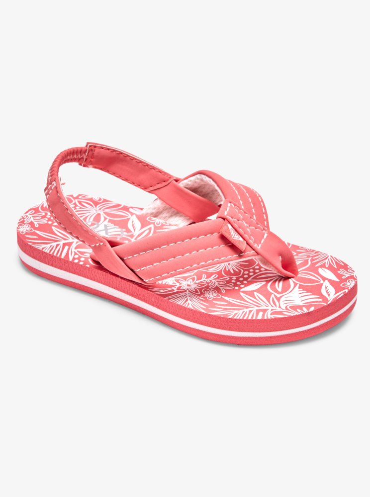 Pink Kids\' Roxy Vista Loreto Sandals | USA JLZY-14287