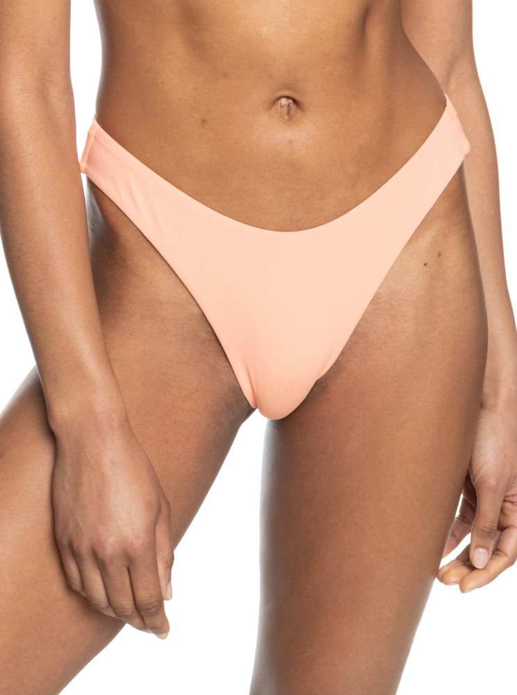 Pink Women's Roxy Beach Classics High Leg Bikini Bottoms | USA BSEZ-50127