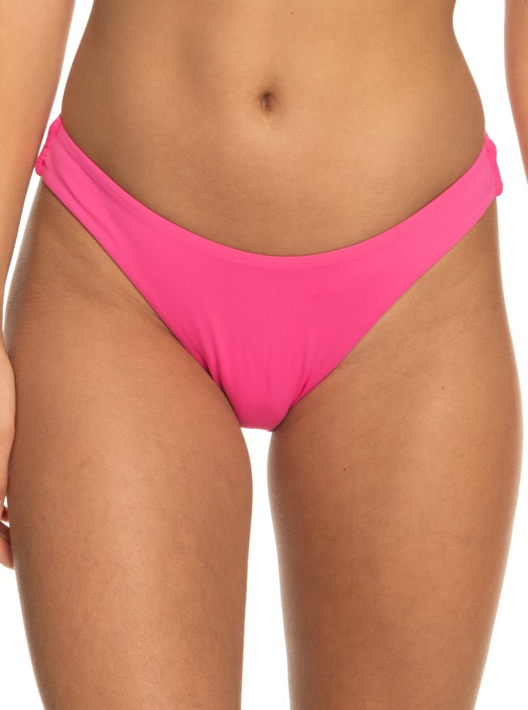 Pink Women's Roxy Beach Classics High Leg Bikini Bottoms | USA VRUF-94657