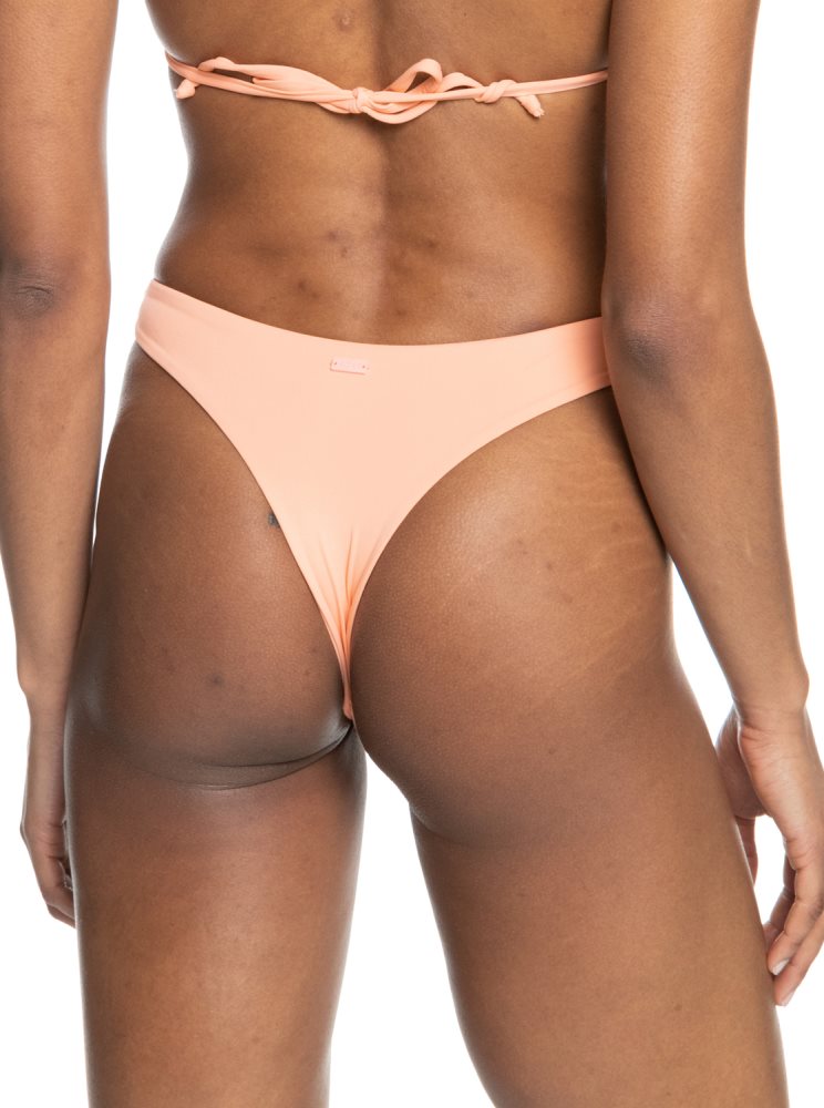 Pink Women's Roxy Beach Classics Mini Bikini Bottoms | USA EQIW-08195