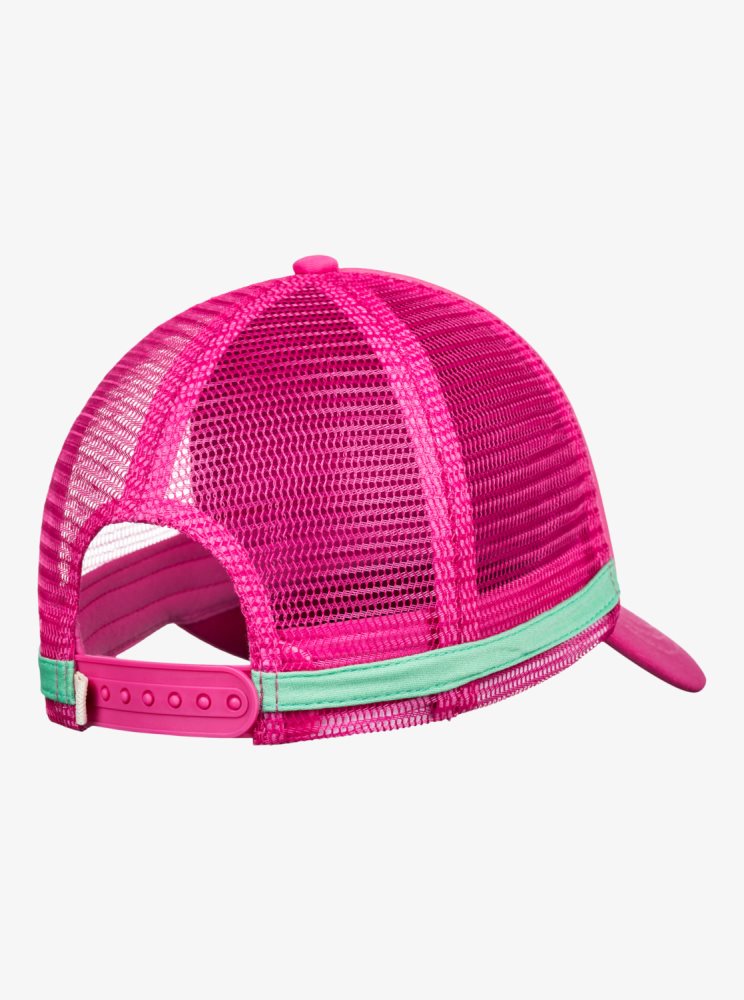 Pink Women's Roxy Dig This Trucker Hats | USA BTEN-83072