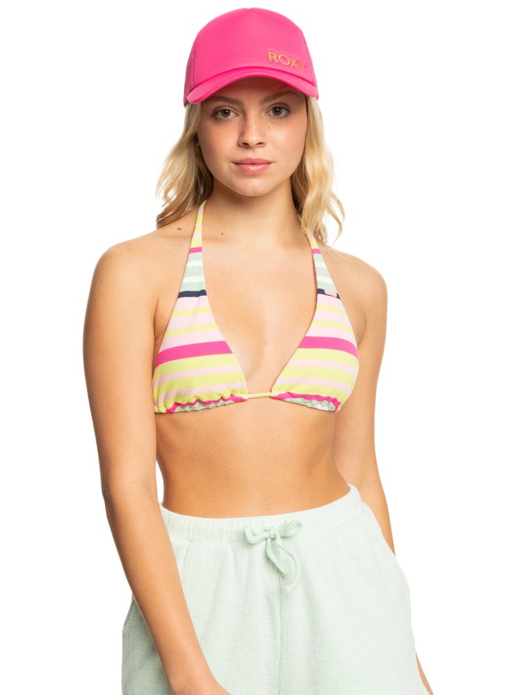 Pink Women's Roxy Finishline Trucker Hats | USA HMNF-89701