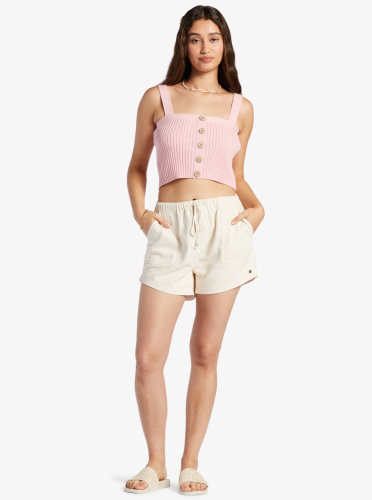 Pink Women's Roxy In The Afternoon Sweaters | USA GFTM-93618