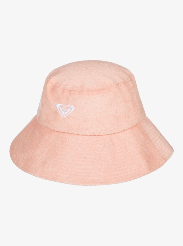 Pink Women's Roxy Kiwi Colada Bucket Hats | USA LRNJ-73041