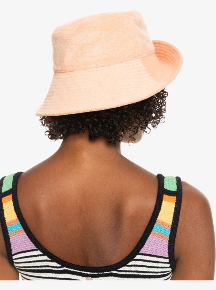 Pink Women's Roxy Kiwi Colada Bucket Hats | USA LRNJ-73041