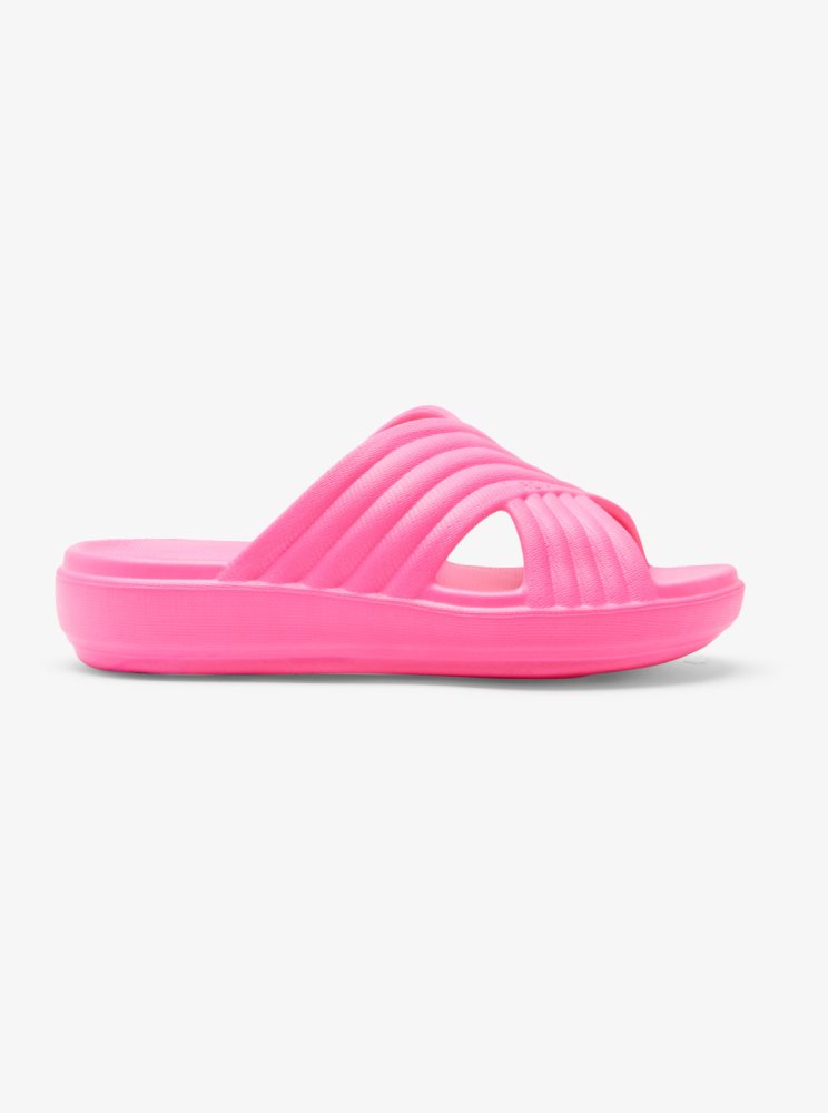 Pink Women's Roxy Rivie Sandals | USA RXLI-24957