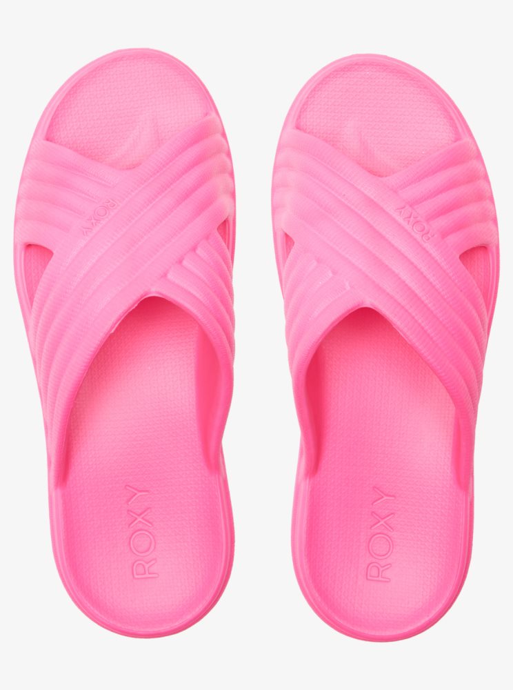 Pink Women's Roxy Rivie Sandals | USA RXLI-24957