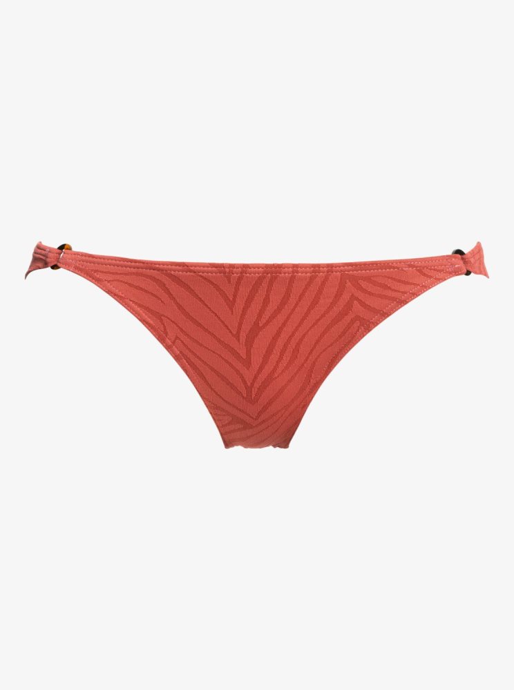 Pink Women's Roxy Wild Babe Mini Bikini Bottoms | USA OMRY-15087