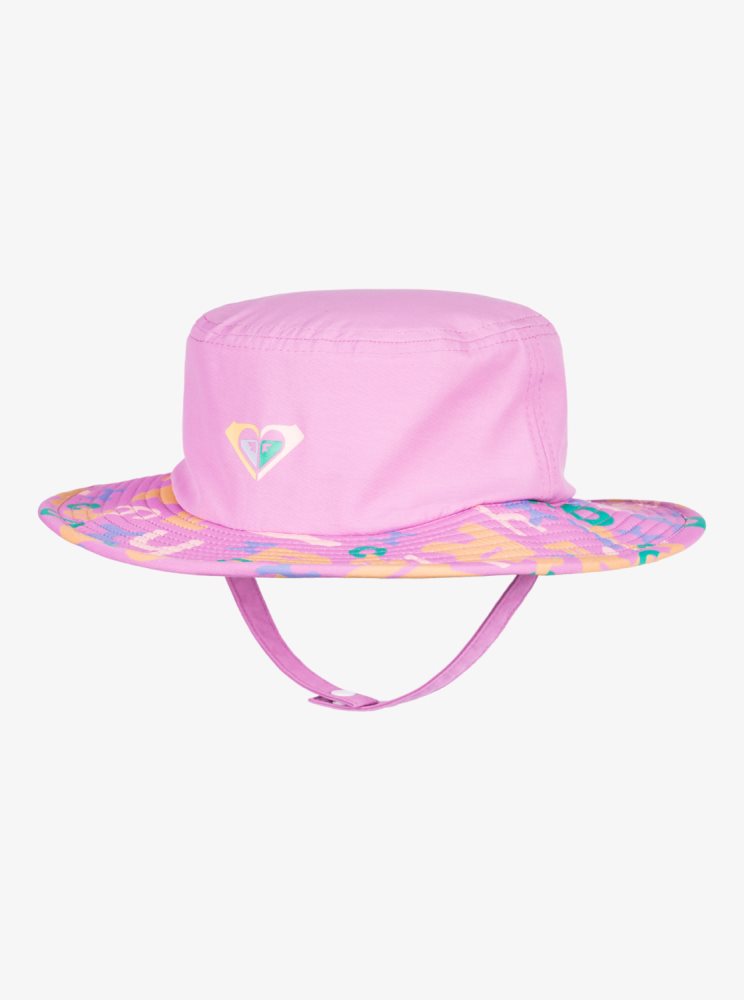 Purple Kids' Roxy 2-7 Pudding Cake Floating Bucket Hats | USA WTPO-42360