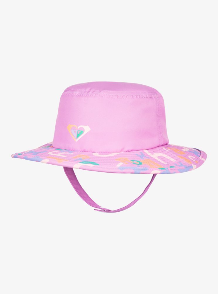 Purple Kids' Roxy 2-7 Pudding Cake Floating Bucket Hats | USA WTPO-42360