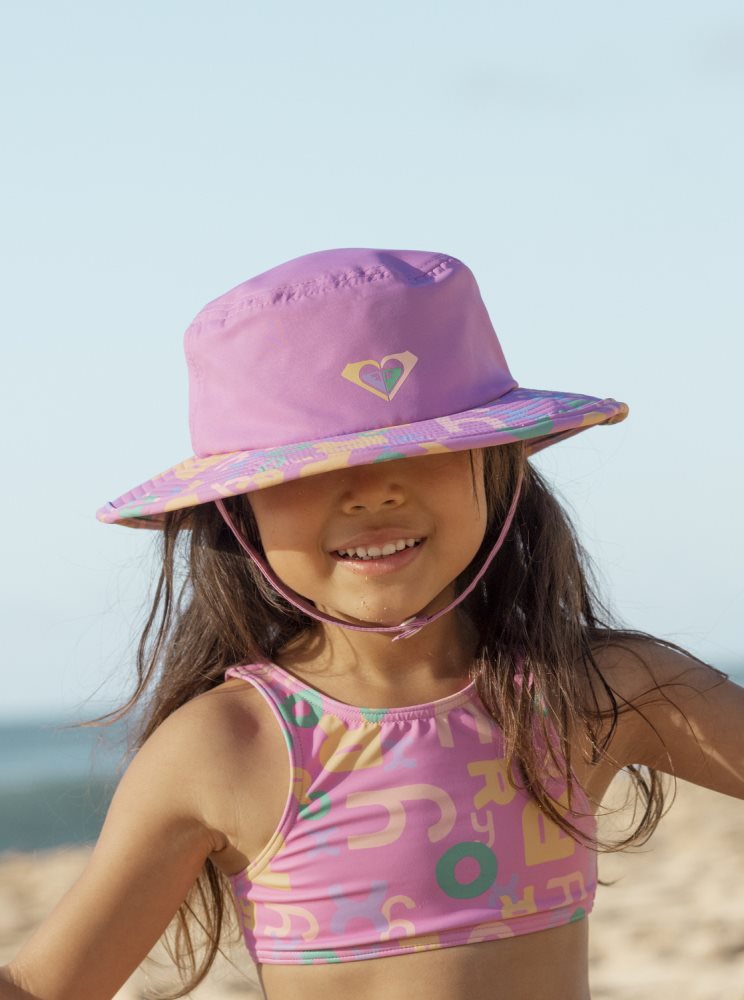 Purple Kids\' Roxy 2-7 Pudding Cake Floating Bucket Hats | USA WTPO-42360