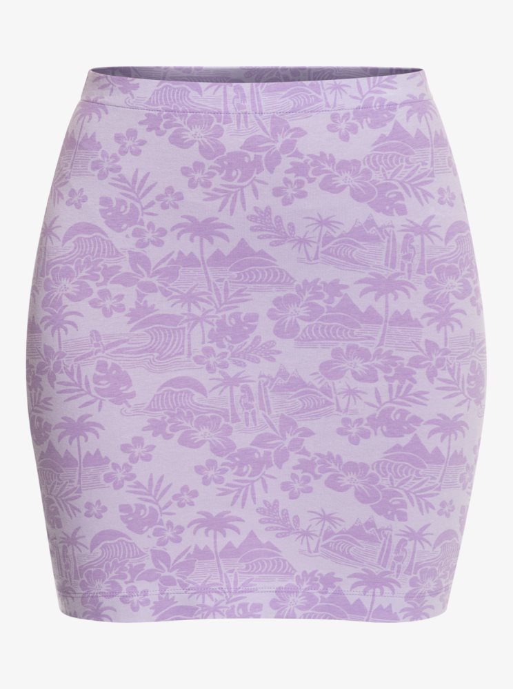 Purple Rose Women's Roxy Surf.Kind.Kate. Mini Skirts | USA VOHM-19480