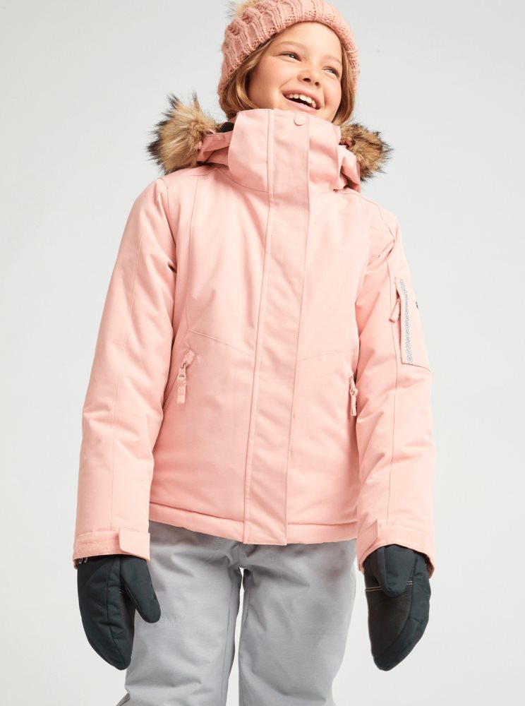 Rose Kids\' Roxy 4-16 Meade Insulated Ski Jackets | USA JLNW-65342