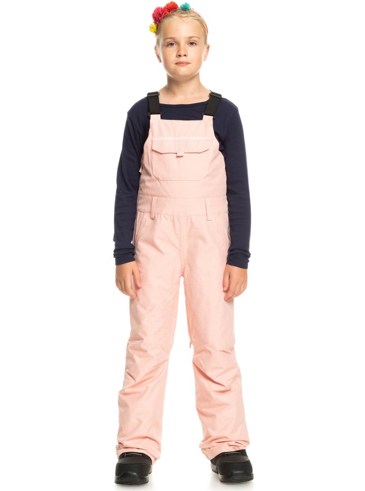 Rose Kids' Roxy 4-16 Non Stop Bib Snow Pants | USA PJIZ-07645