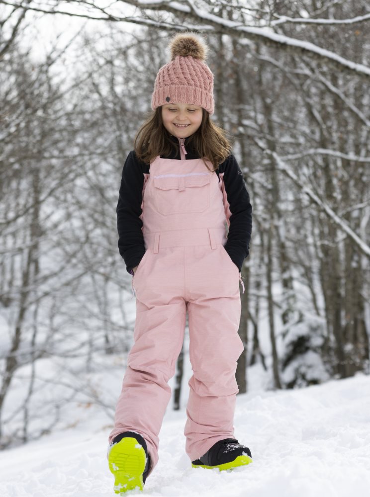 Rose Kids\' Roxy 4-16 Non Stop Bib Snow Pants | USA PJIZ-07645