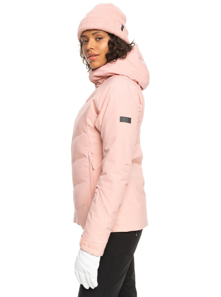 Rose Women's Roxy Dusk Insulated Ski Jackets | USA HIME-69085