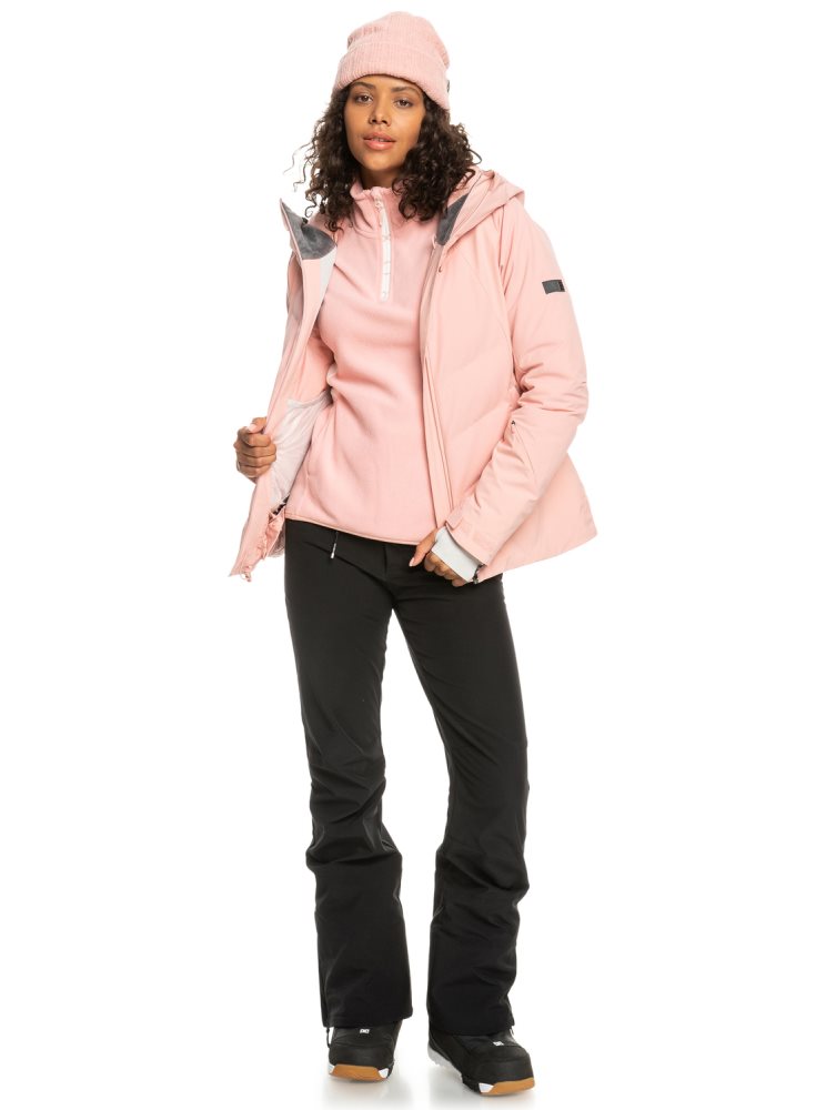 Rose Women's Roxy Dusk Insulated Ski Jackets | USA HIME-69085