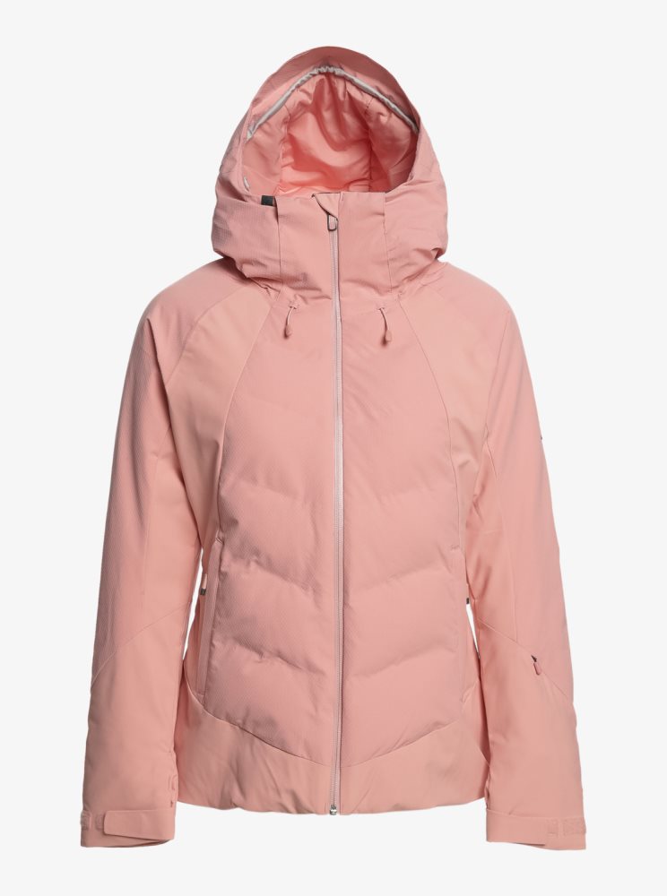 Rose Women's Roxy Dusk Insulated Ski Jackets | USA HIME-69085